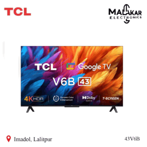 TCL 4K UHD Google TV 43V6B