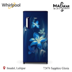 Whirlpool 185Ltrs Single Door Refrigerator 200 IMPC PRM 1S Sapphire Gloria-Z 72476