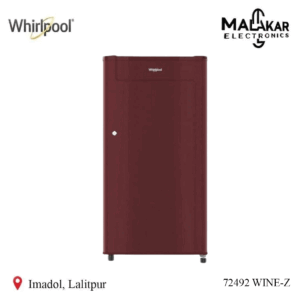 Whirlpool 185Ltrs Single Door Refrigerator 200 Genius CLS Plus 1S Wine-Z 72492