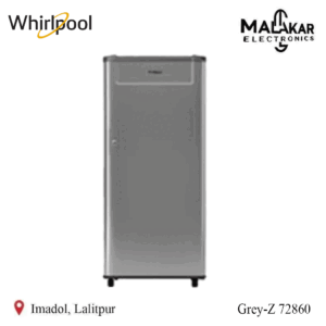 Whirlpool 185Ltrs Single Door Refrigerator 200 Genius CLS Plus 1S Grey-Z 72860