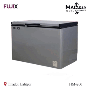 fujix 200ltrs hard top chest freezer hm 200