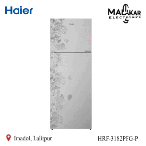 Haier 268Ltrs Double Door Refrigerator HRF-3182PFG-P