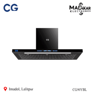 cg 90cm flat kitchen chimney cg90ybl
