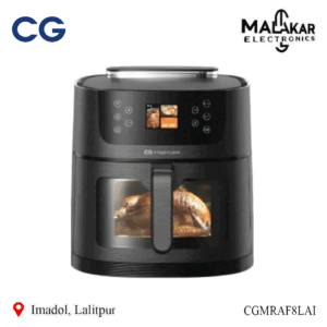 cg 8 liter digital display with ai air fryer cgmraf8lai