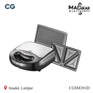 CG 2 Slice Interchangeable Sandwich Maker & Grill Maker CGSM201D