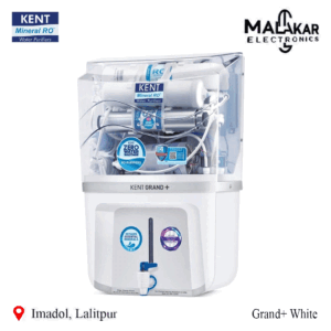 Kent Grand+ White 9L Mineral RO with Alkaline Water Purifier